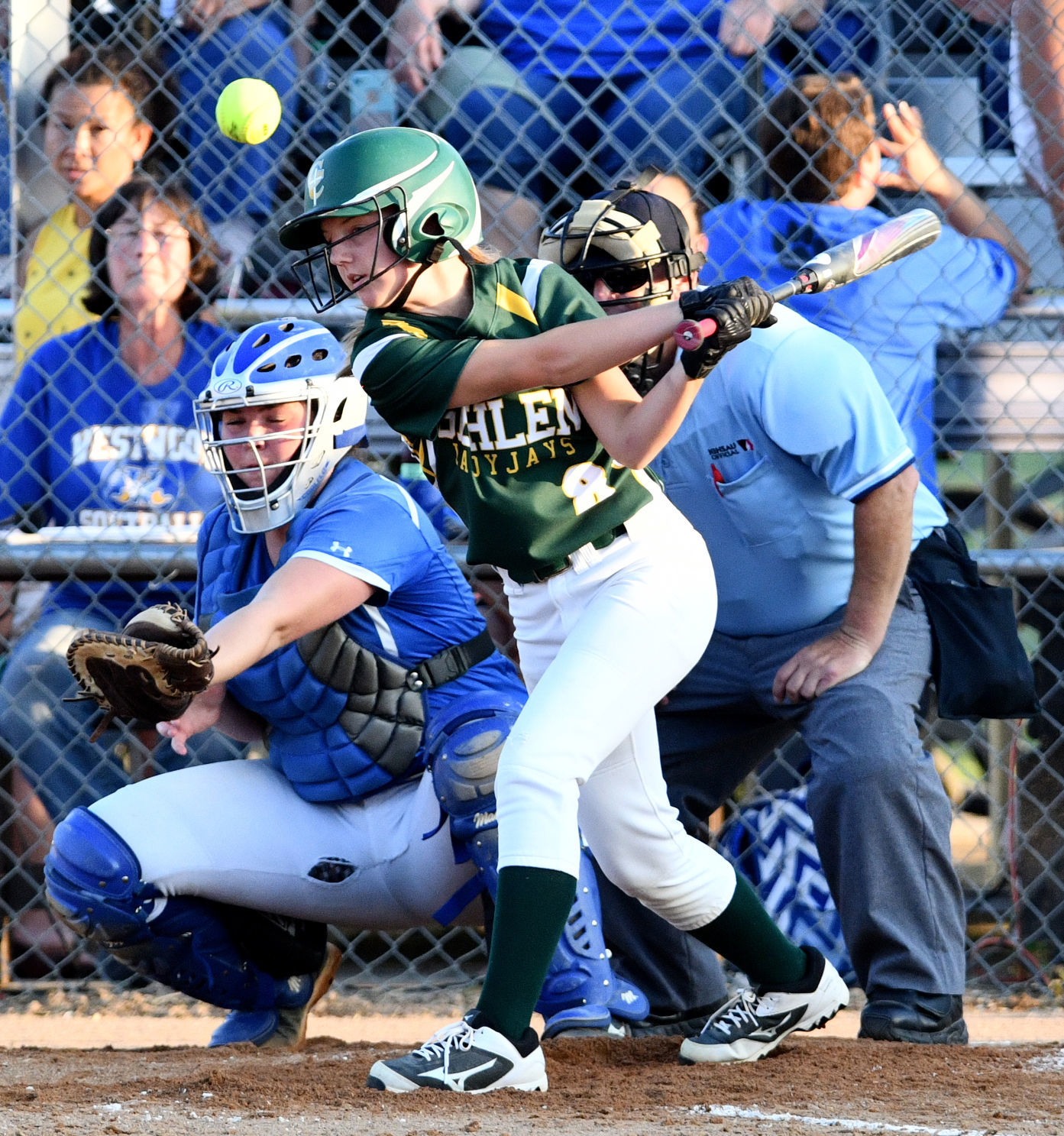 Westwood vs Gehlen Catholic regional softball